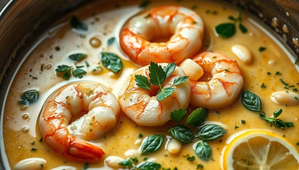 Shrimp scampi sauce Shrimp scampi sauce