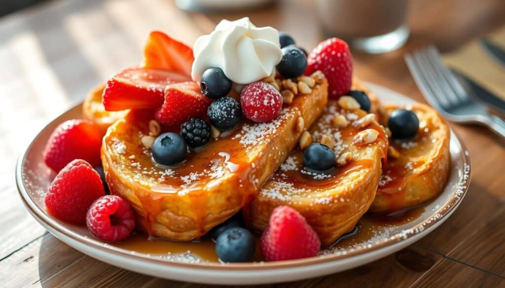 croissant french toast toppings croissant french toast toppings