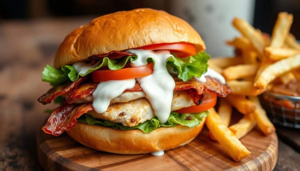 chicken bacon ranch sandwich chicken bacon ranch sandwich